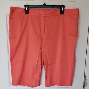 Coral Bermuda Shorts